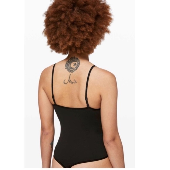 Lululemon Tranquility Bodysuit in Black. - Picture 3 of 6